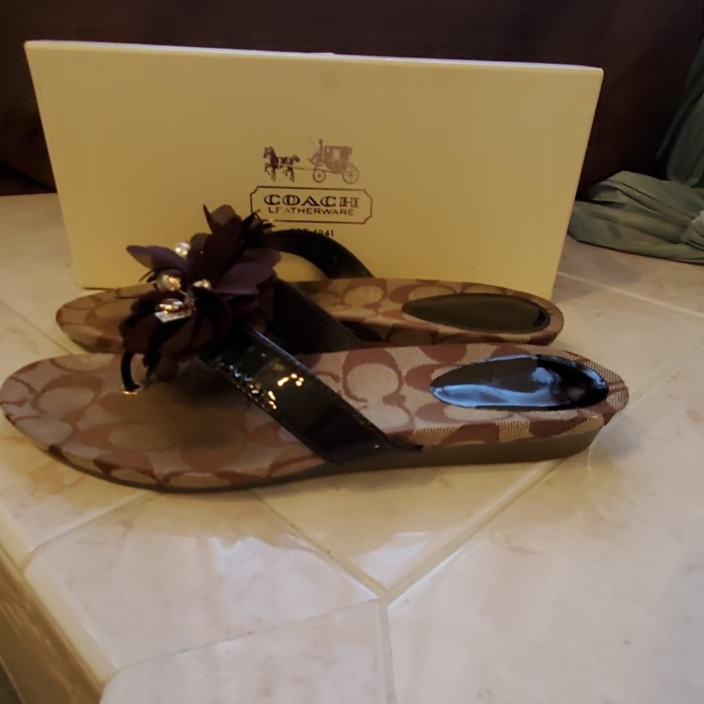 Coach sandals - Picture 3 of 5